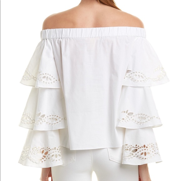 NWT CATHERINE MANDARINO STUNNING RESORT WEAR TOP!! - Picture 2 of 2